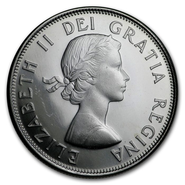1961 Canada Silver 50 Cents Elizabeth II - Image 2