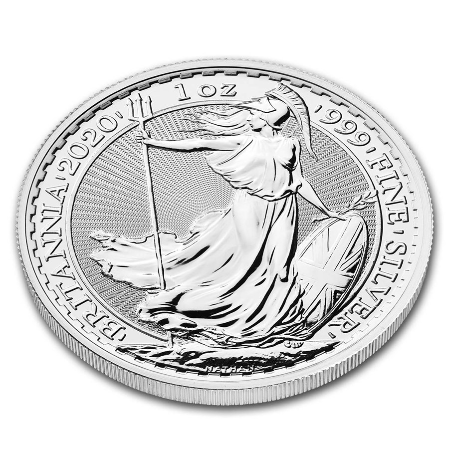 格安 Silver oz 1 Britain Great 2020 Britannia Mart Bullion - BU コレクション