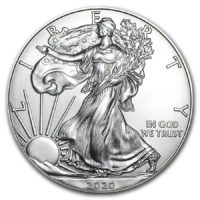 【限定500枚】銀貨 米国 アメリカンイーグル 2020年 カラー銀貨 アメリカイーグル銀貨2020年 【公式通販】