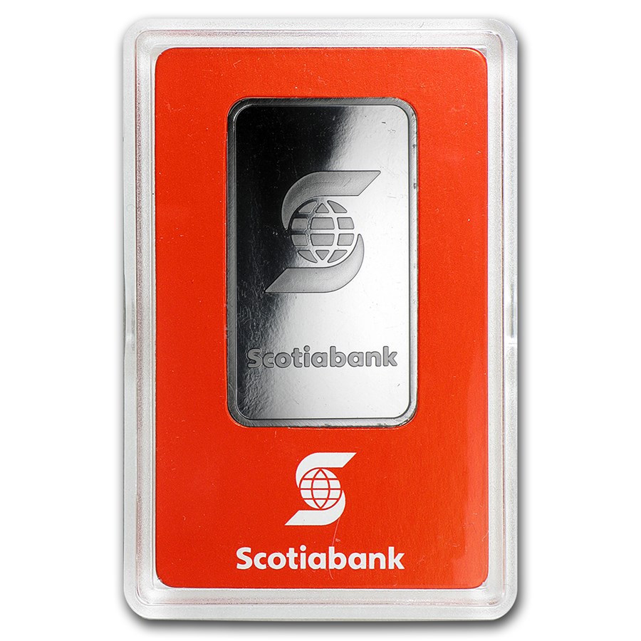1 oz Palladium Bar - Scotiabank (In Assay) - Image 2