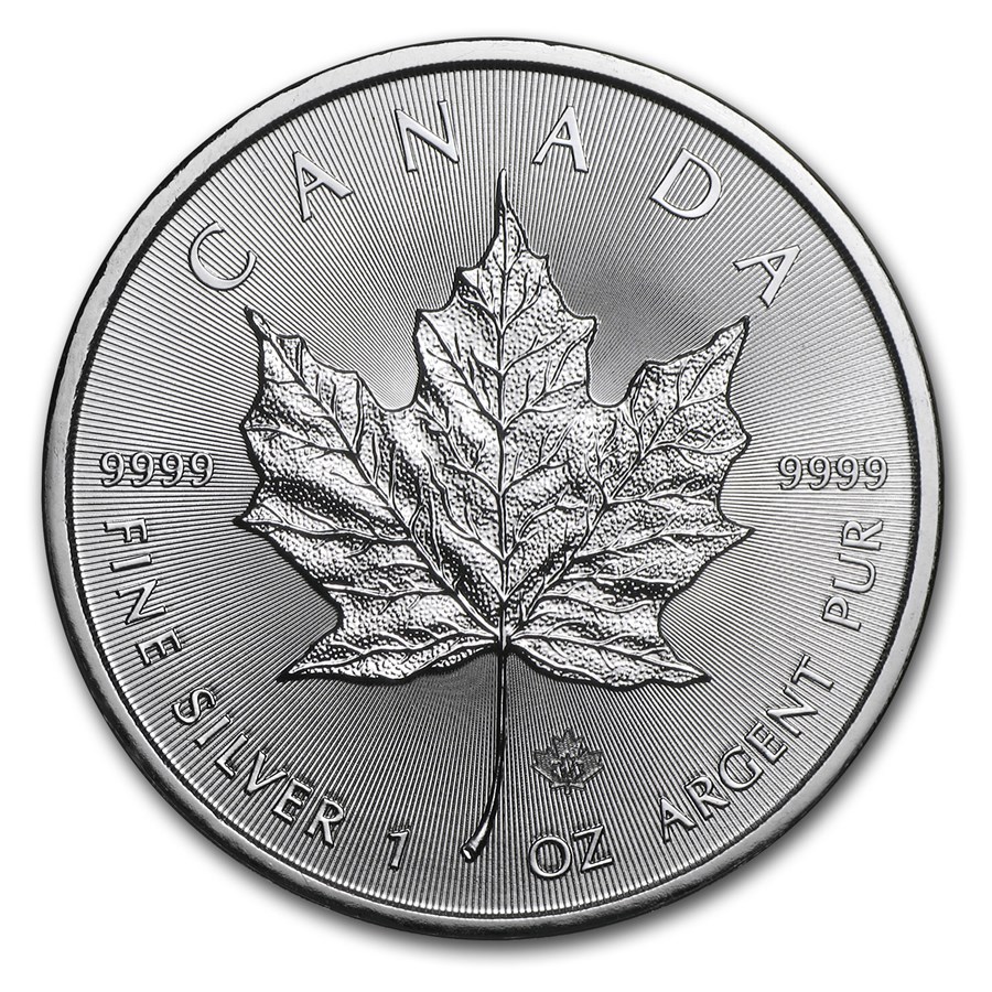 2014 Canada 1 oz Silver Maple Leaf - Bullion Mart