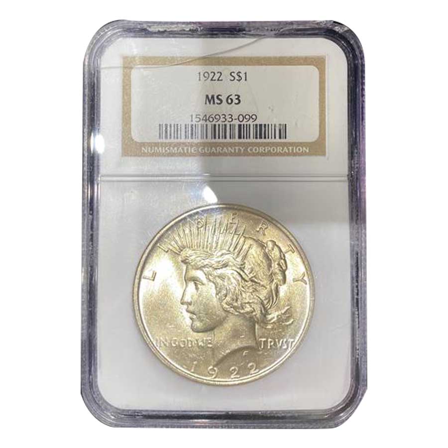 United States of America e Pluribus Unum (Peace Dollar) 1922 - Image 2