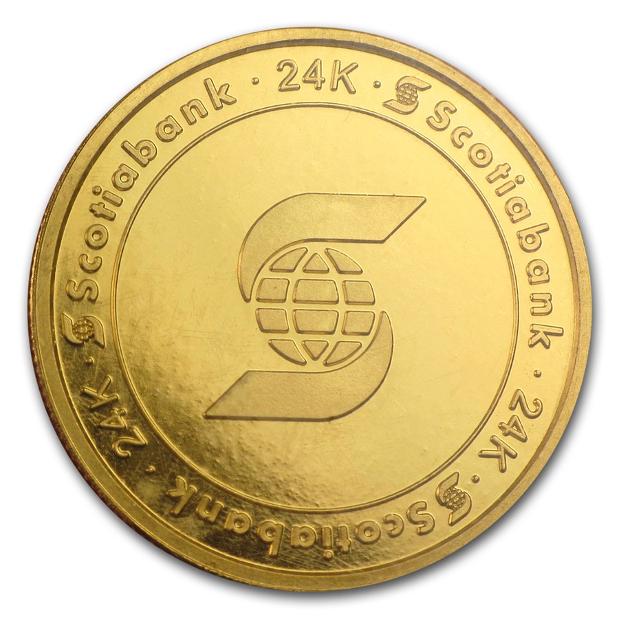1/2 oz Scotiabank Gold Round - Image 4