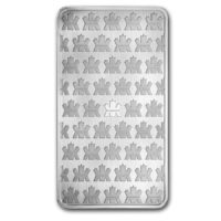 10 Oz Royal Canadian Mint Silver Bar (New) .9999 - Bullion Mart