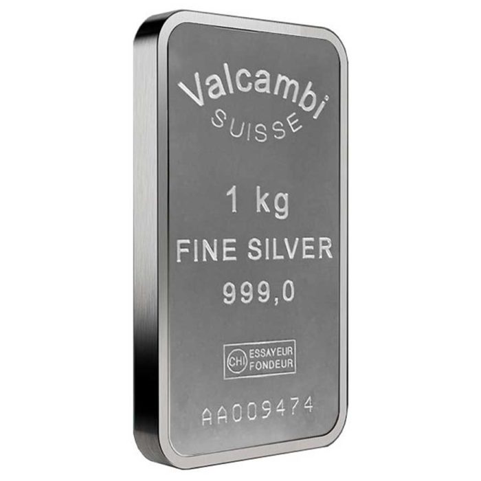 1 Kilo Valcambi Suisse Pure Silver Bar - Image 2