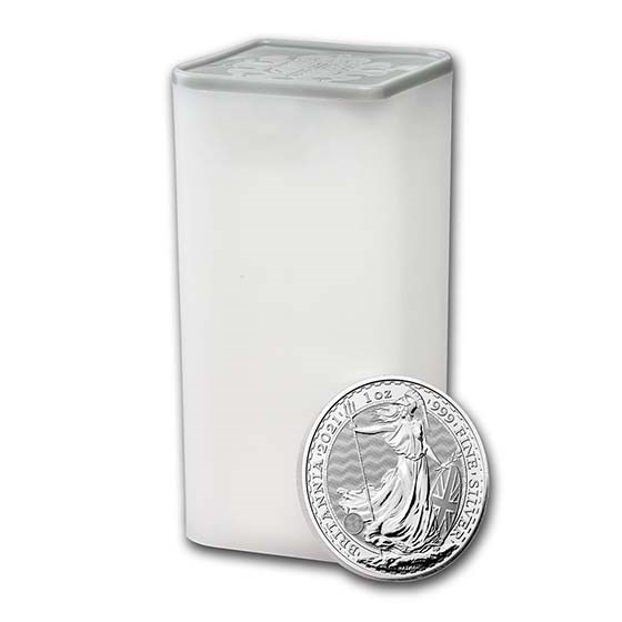 ネコ 2021 1 oz Silver Britannia コイAPMEX Buy 2021 1 oz Silver Britannia (25-Coin MintDirect® Tube