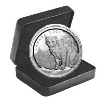 2021 $50 Multilayered Cougar - Pure Silver Coin [200455] - Bullion