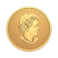 2021 $200 Pure Gold Coin – Super Incuse 2 oz Gold Maple Leaf