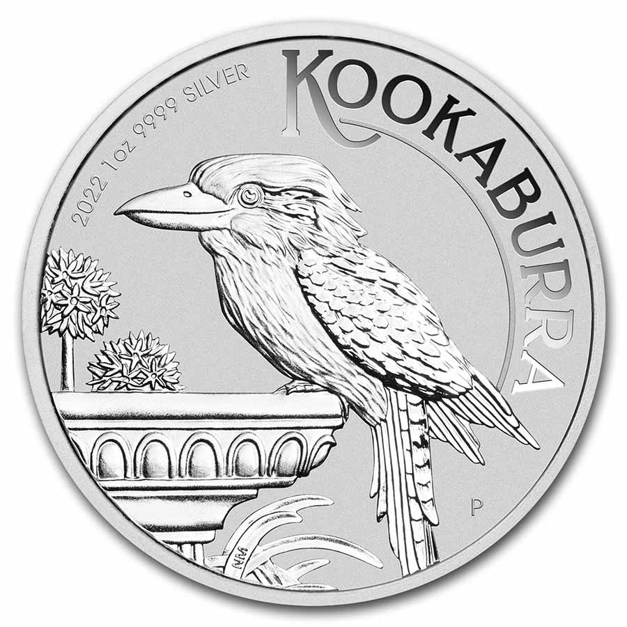 2022 Australia 1 oz Silver Kookaburra BU - Bullion Mart