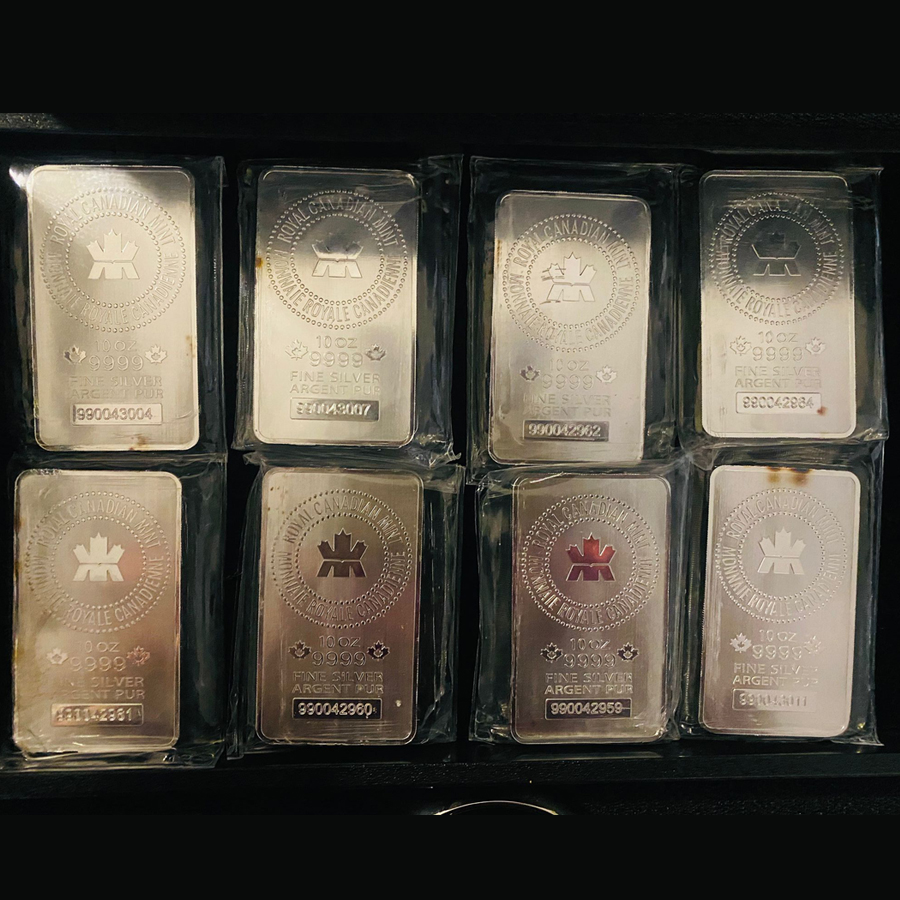 Royal Canadian Mint (RCM) Silver Bars Silver Bars Canada Bullion Mart