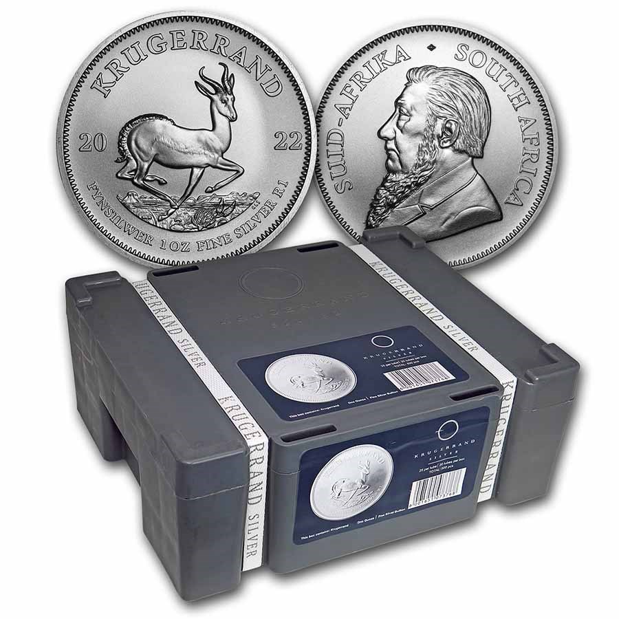 2022 1 oz South African Silver Krugerrand Coin - Image 4