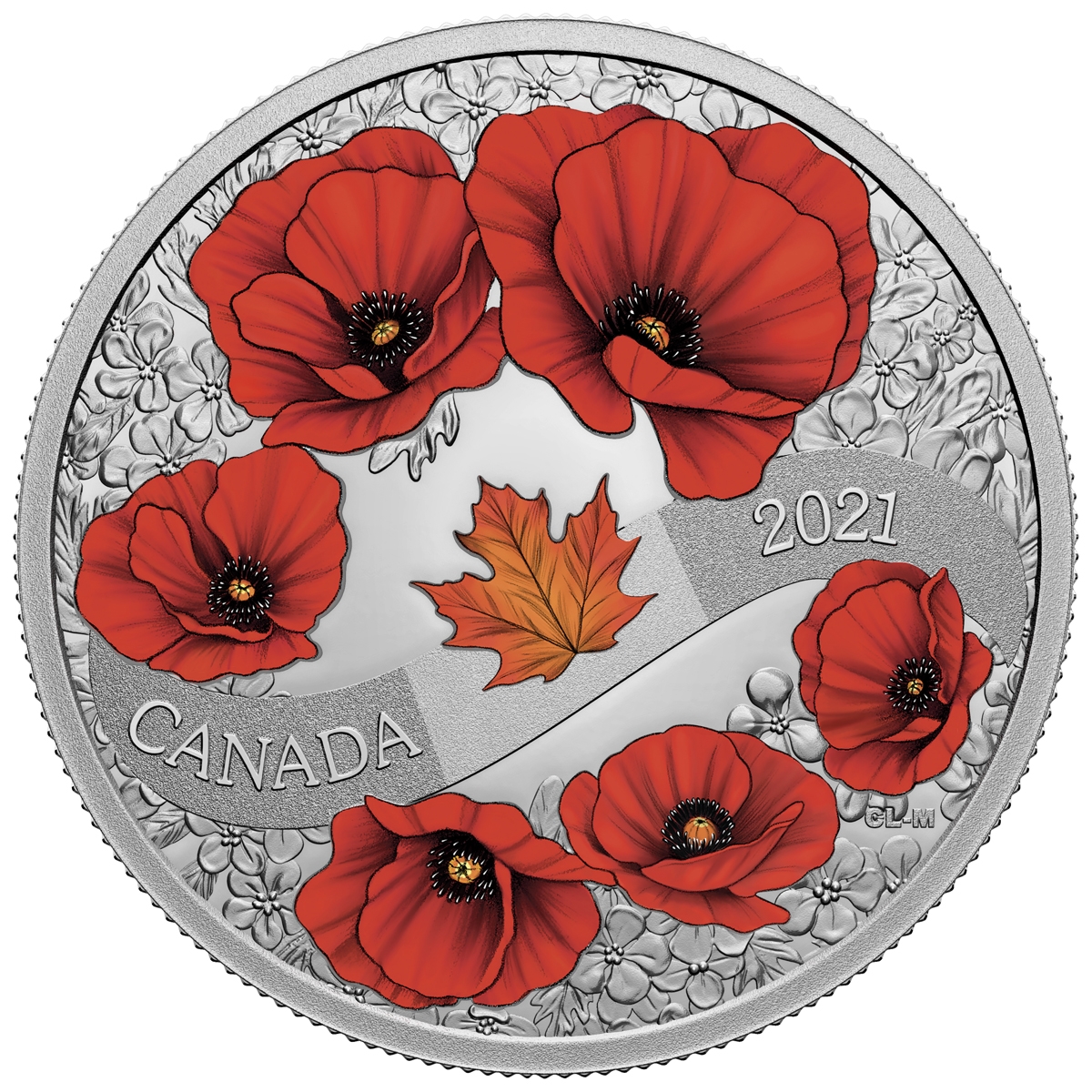 2021 $20 A Wreath Of Remembrance: Lest We Forget - Pure Silver Coin
