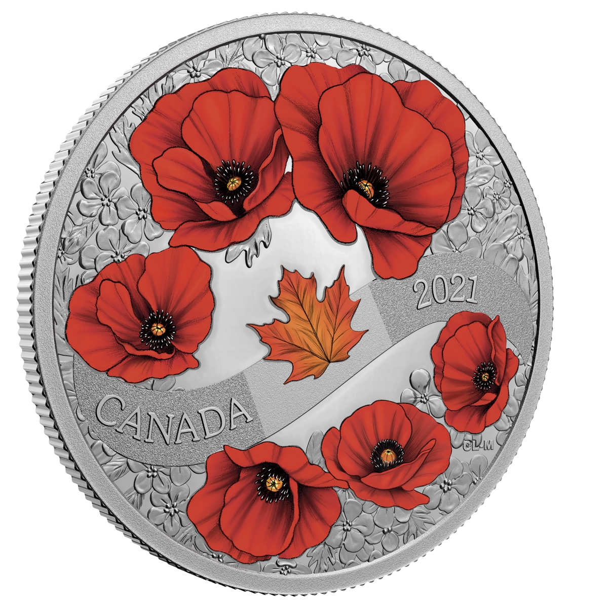 2021 $20 A Wreath Of Remembrance: Lest We Forget - Pure Silver Coin - Image 2