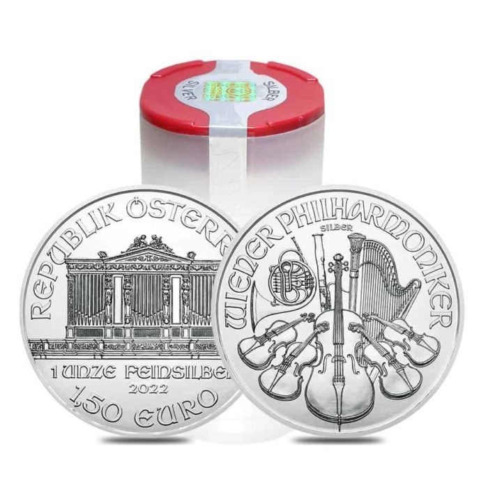 2022 Austria 1 oz Silver Philharmonic Coin (BU) - Image 3