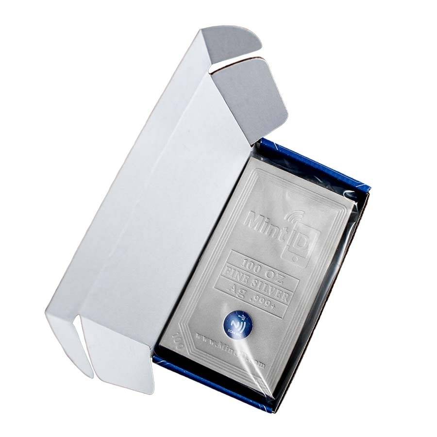100 oz MintID Silver Bar .999+ Fine - Image 4