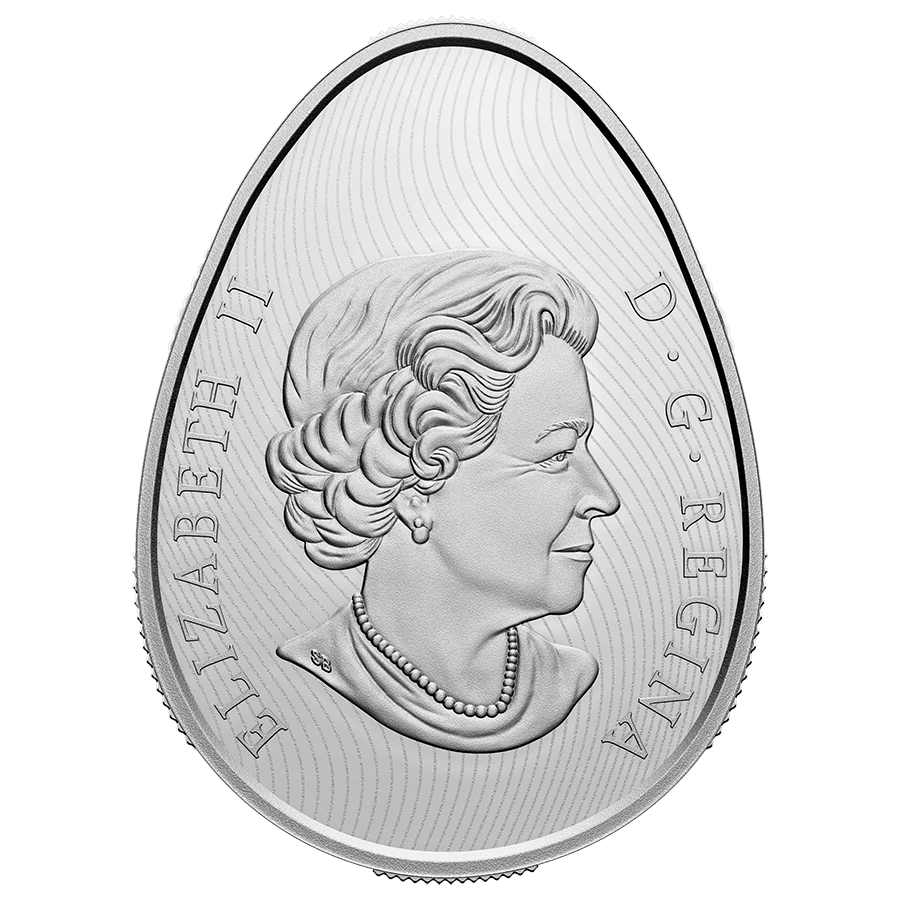 1 oz. Pure Silver Coloured Coin – Pysanka 2022 - Bullion Mart