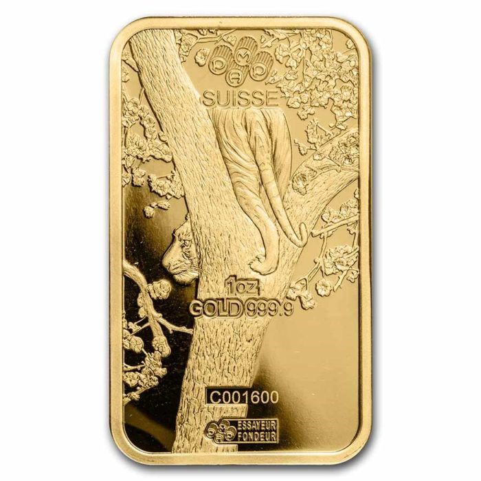 1 oz Gold Bar - PAMP Suisse Year of the Tiger (In Assay) - Image 4