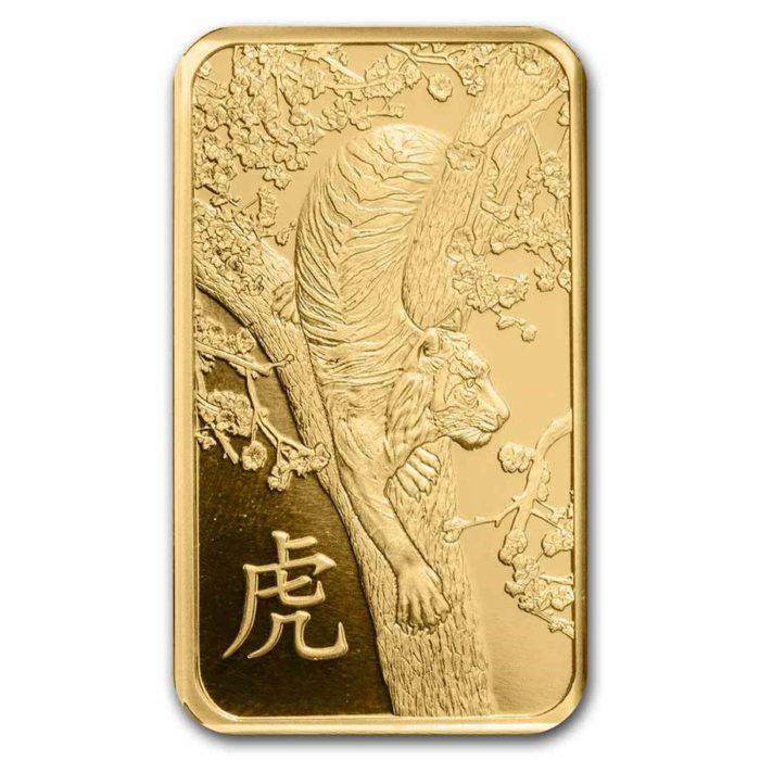 1 oz Gold Bar - PAMP Suisse Year of the Tiger (In Assay) - Image 3