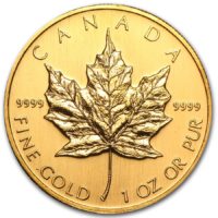 2002 Canada 1 oz Gold Maple Leaf - Bullion Mart