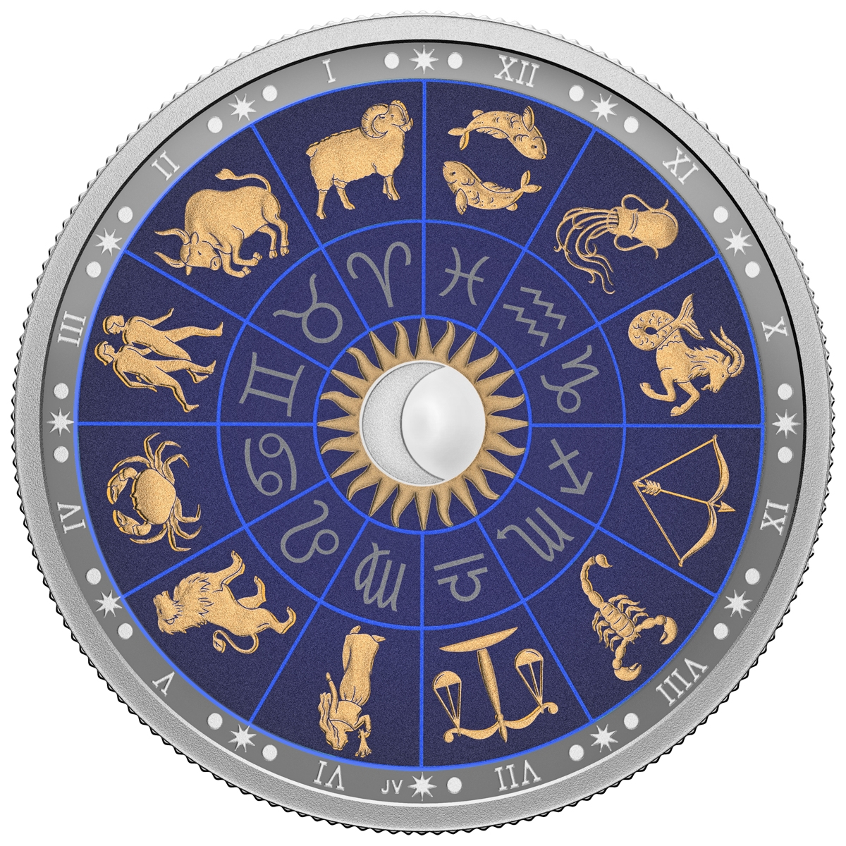 2022 $30 Signs Of The Zodiac - Pure Silver Coin