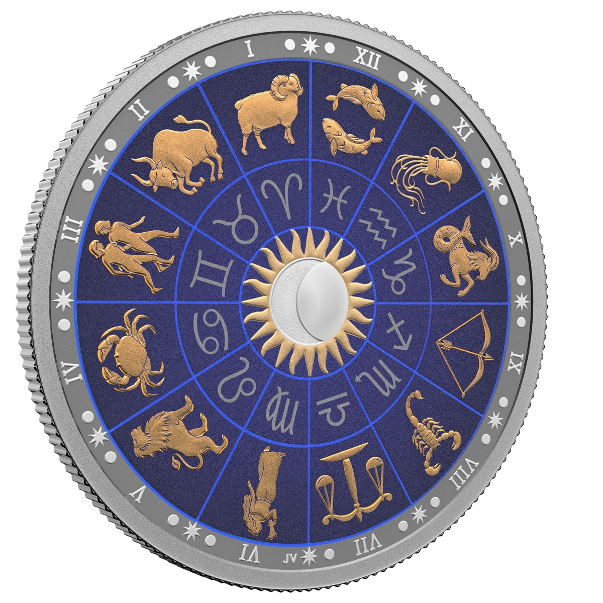 2022 $30 Signs Of The Zodiac - Pure Silver Coin - Image 2