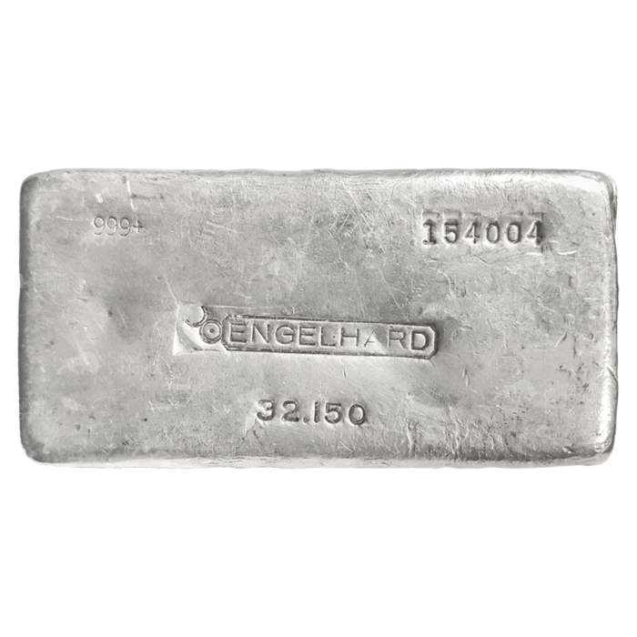 1 kilo Engelhard Vintage Silver Bar