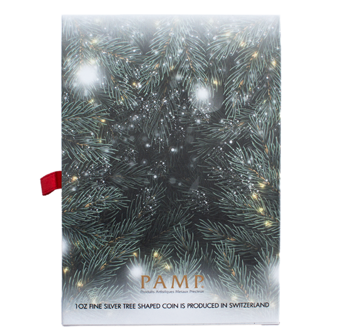 $2 Fine Silver Coin – Christmas Holiday Tree - Image 8