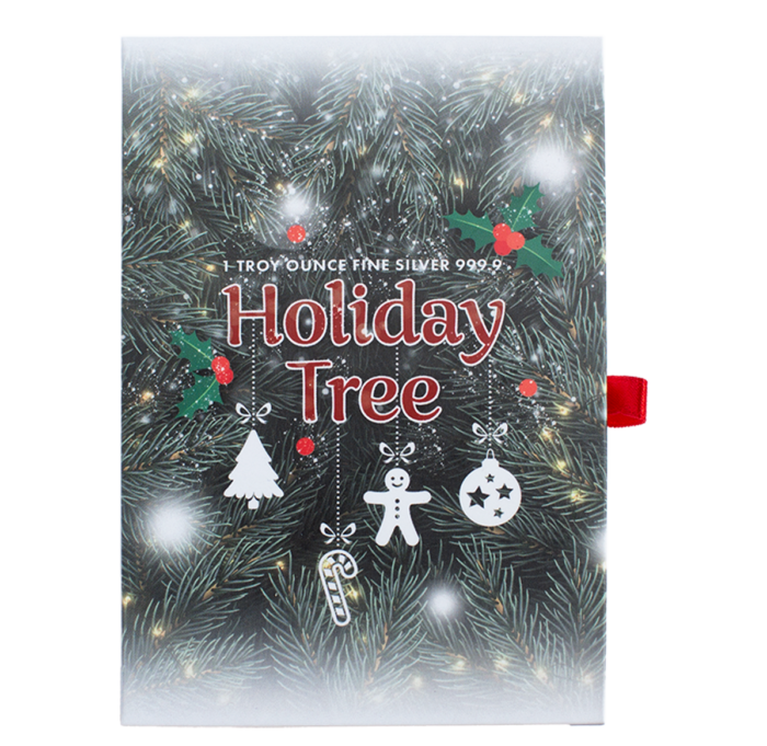 $2 Fine Silver Coin – Christmas Holiday Tree - Image 7