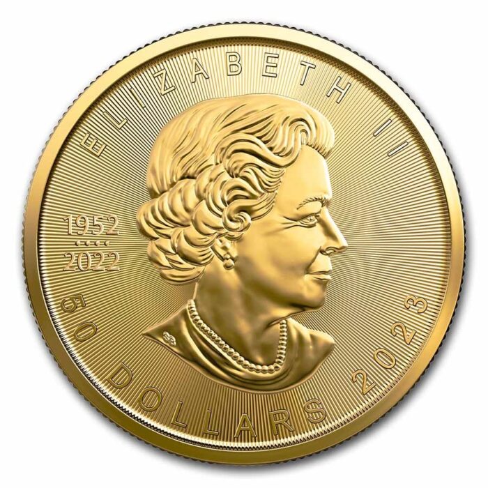 2023 Canada 1 oz Gold Maple Leaf BU Monster Box (500 Coins) - Image 3