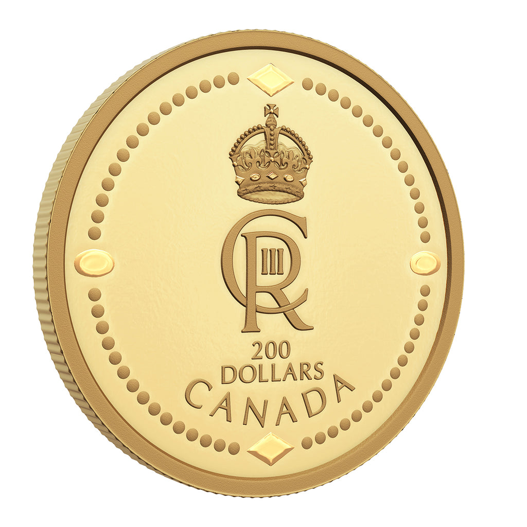 2023 $200 His Majesty King Charles III's Royal Cypher - Pure