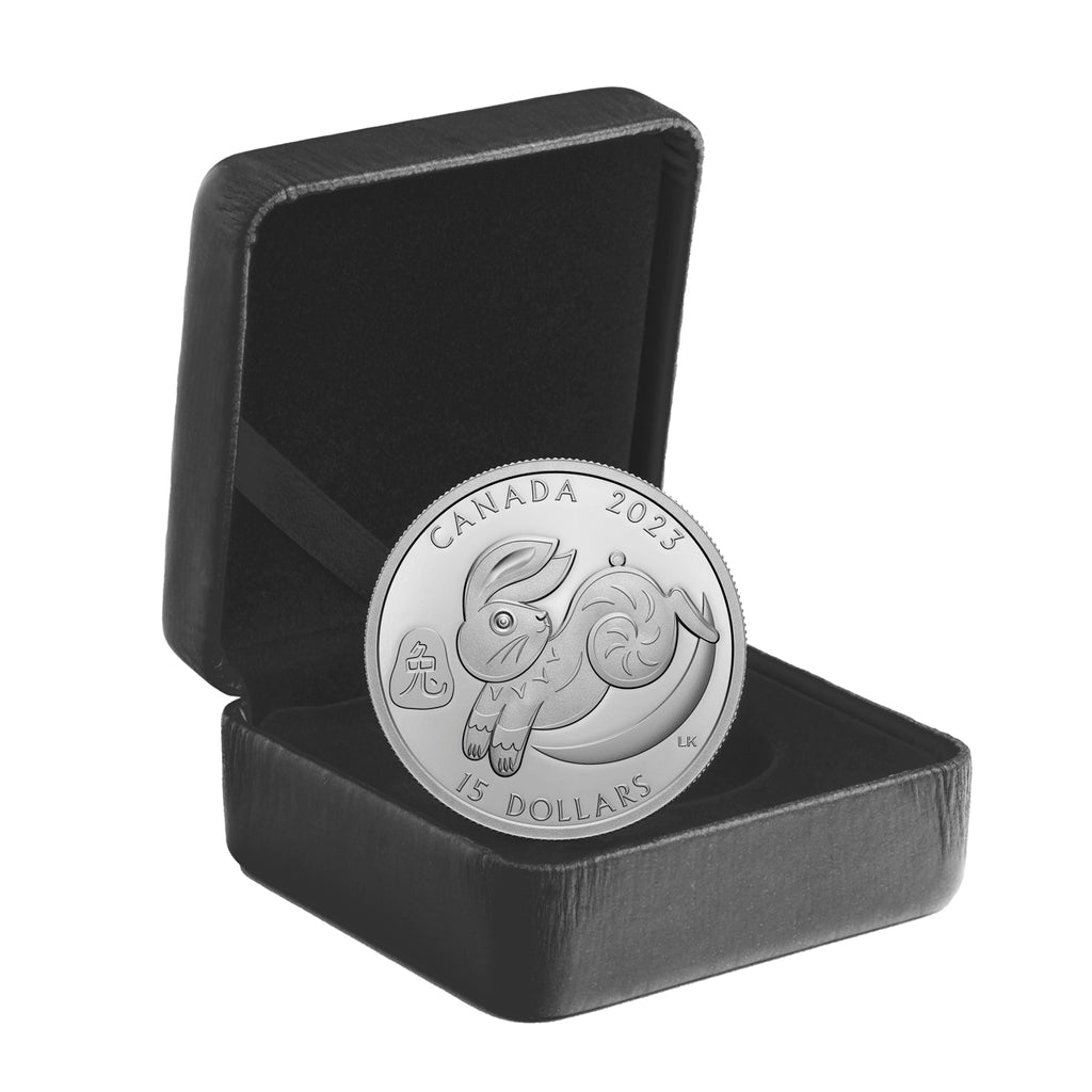 2023 $15 Lunar Year of the Rabbit - Fine Silver Coin - Bullion Mart