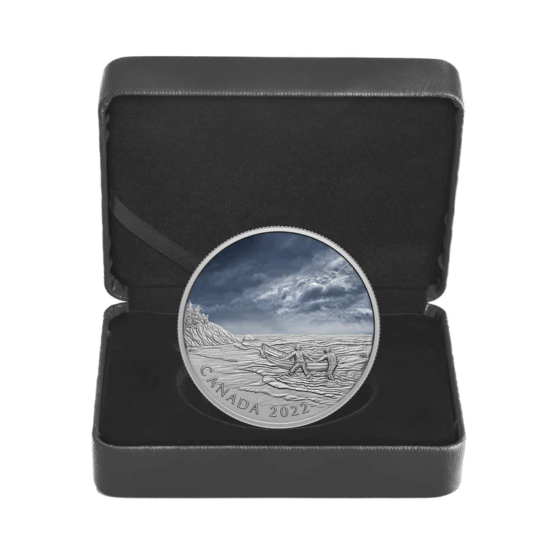 2022 $50 Canadian Ghost Ship - Pure Silver Coin - Bullion Mart