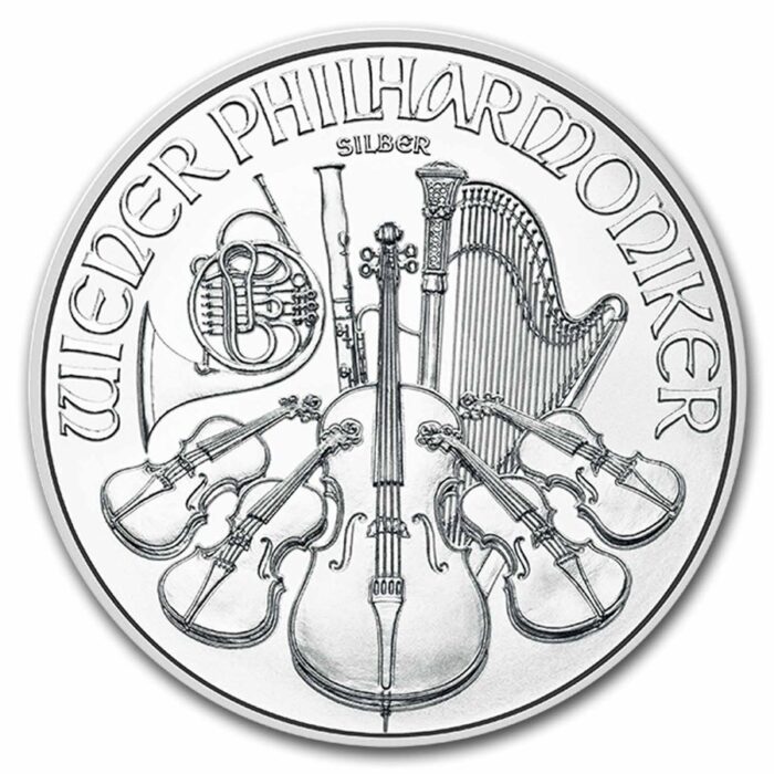 1 oz Austria Silver Philharmonic Coin 2024