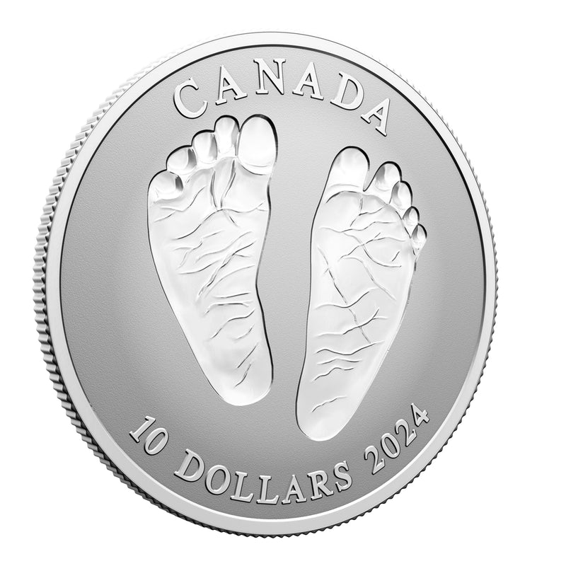 2024 $10 Welcome to the World - Pure Silver Coin - Image 2