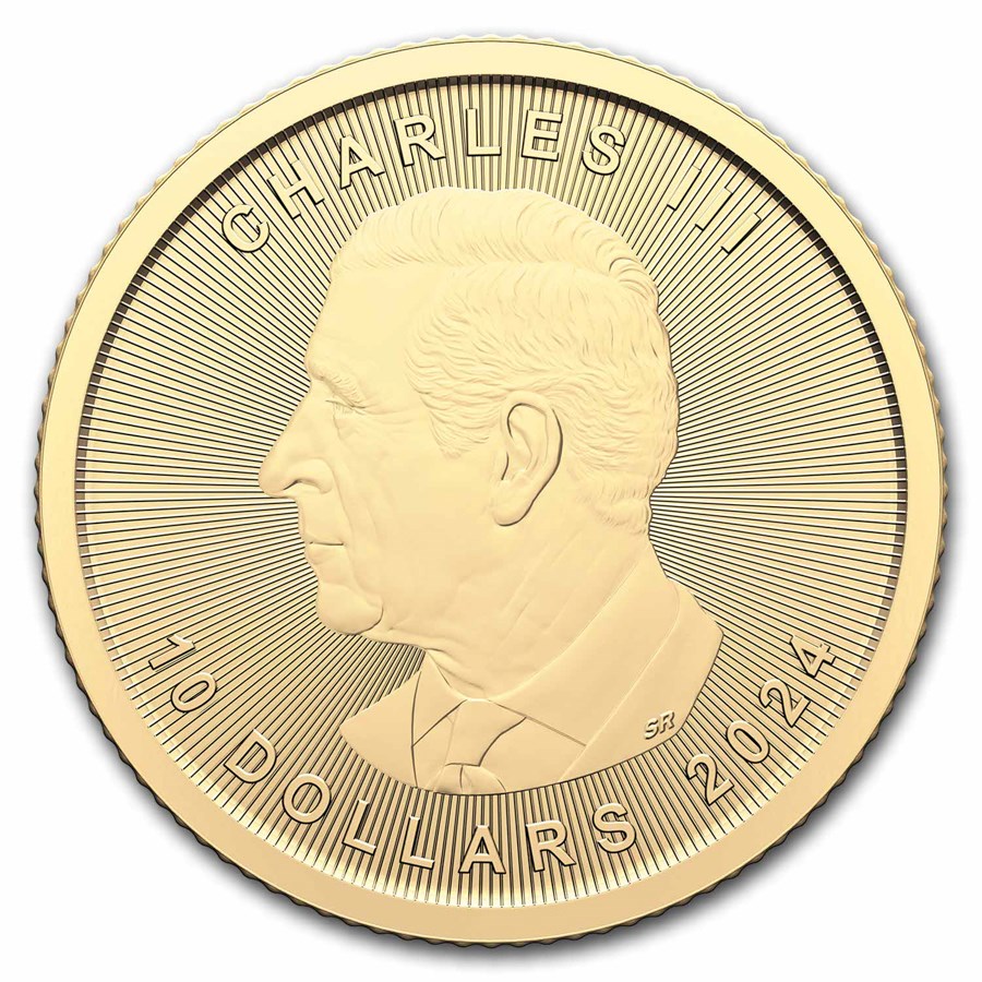 Canada fine gold 1/4 oz or pur