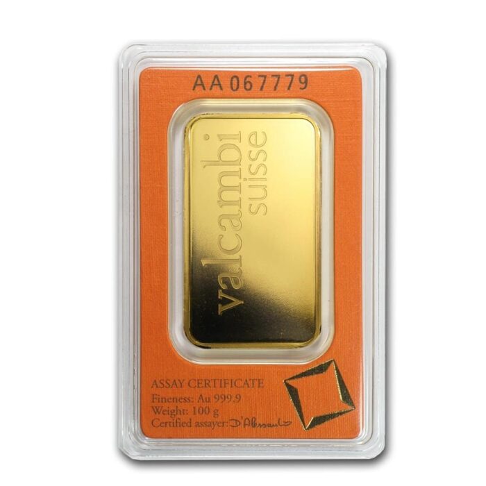 100 gram Gold Bar - Valcambi (In Assay) - Image 2