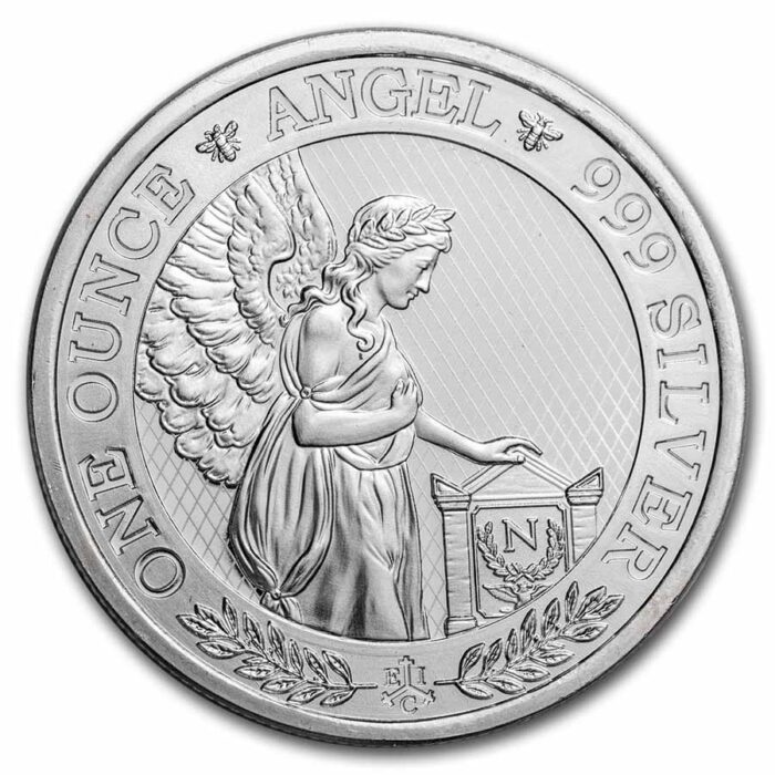 オ*ん様 ST. Helena 1ポンド 銀貨 鑑定済み 2021 St. Helena 1 oz Silver £1 Napoleon Angel - Bullion Mart