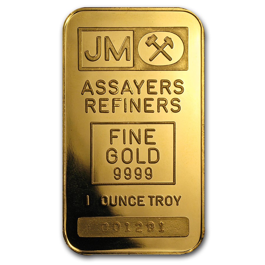 1 oz Gold Bar - Johnson Matthey (Trojan Horse) 1979 - Bullion Mart