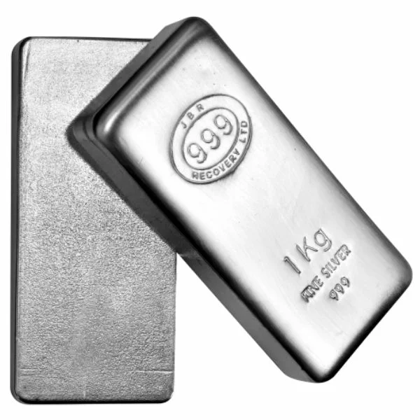 1 Kilo JBR Recovery Cast Silver Bar - Image 3