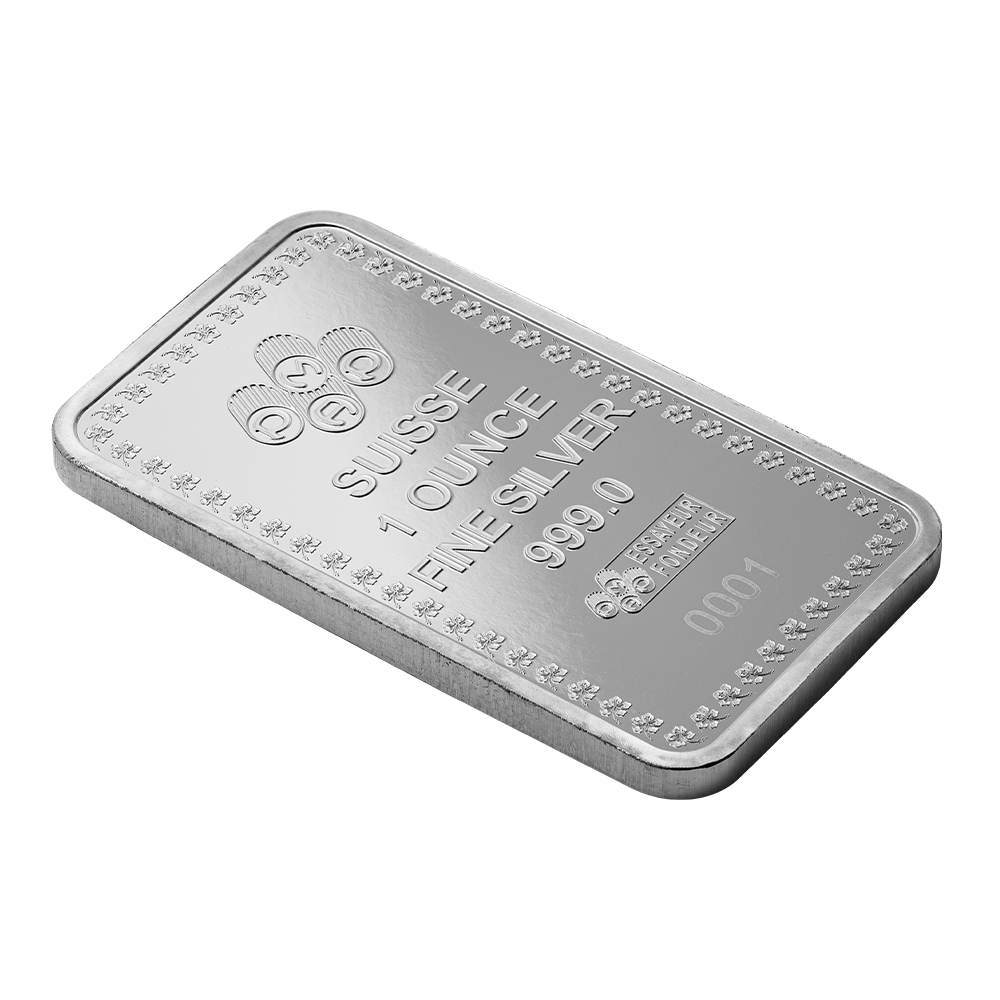 Silver 1 oz PAMP 2024 Diwali Peacocks Bar (.999 Pure Silver