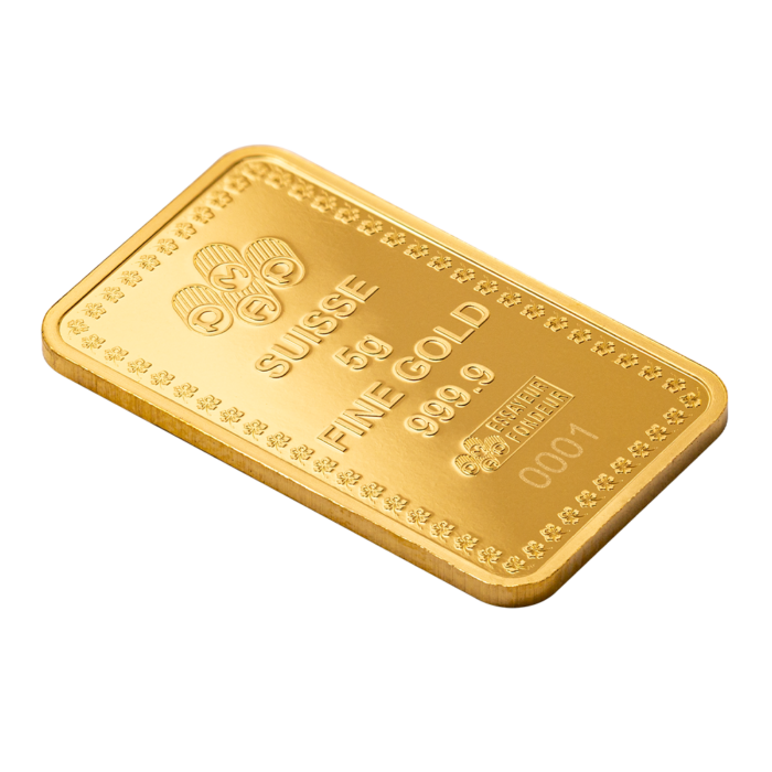 5 Gram PAMP Diwali Peacocks Gold Bar .9999 - Image 7