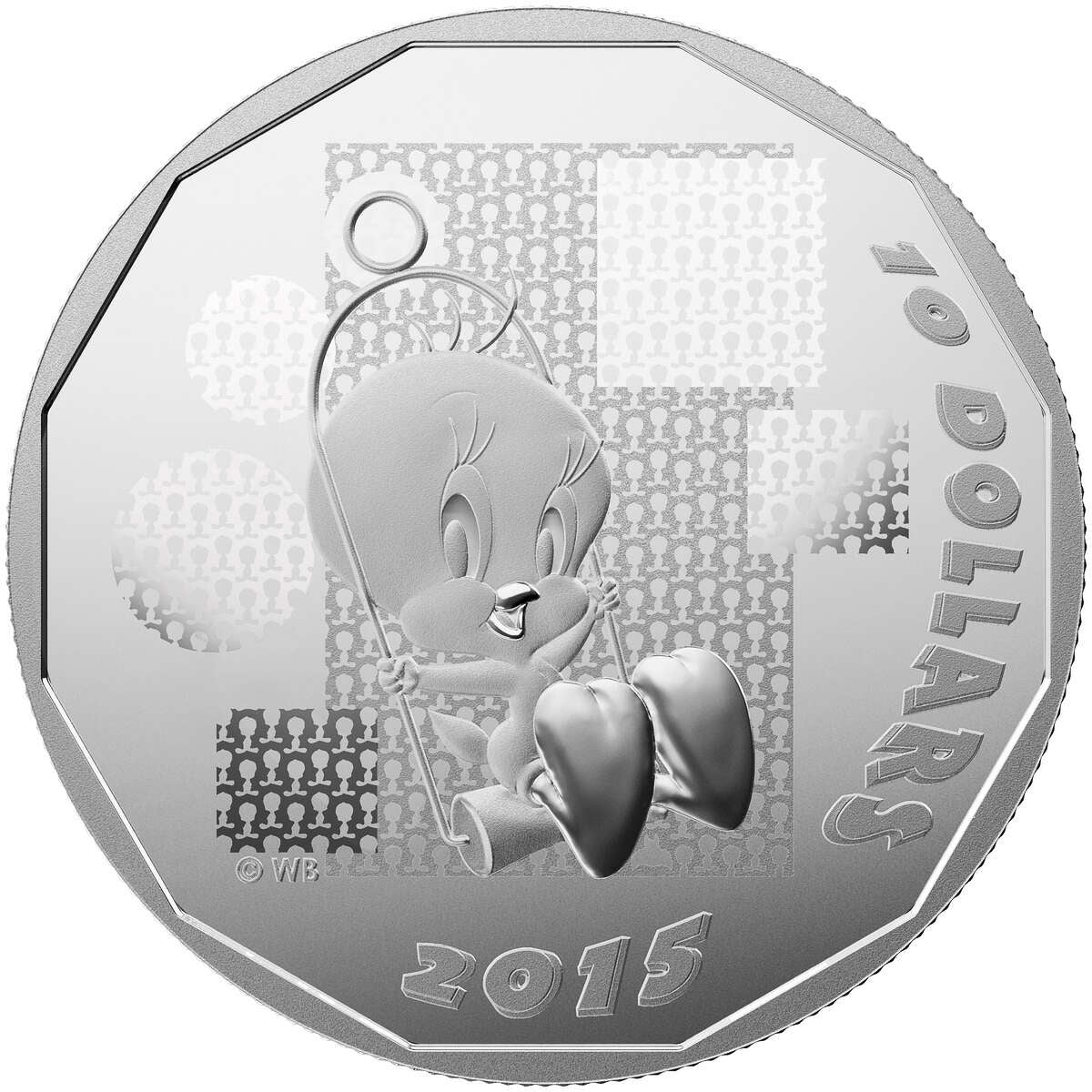 2015 $10 Looney TunesTM: "I Tawt I Taw A Putty Tat!" - Pure Silver Coin