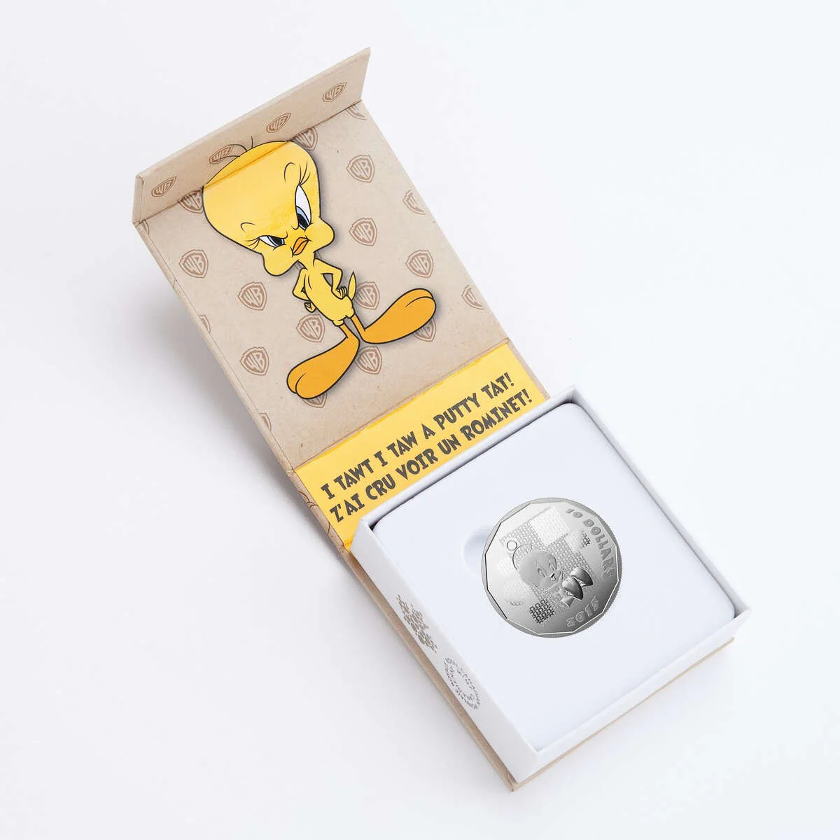 2015 $10 Looney TunesTM: "I Tawt I Taw A Putty Tat!" - Pure Silver Coin - Image 3