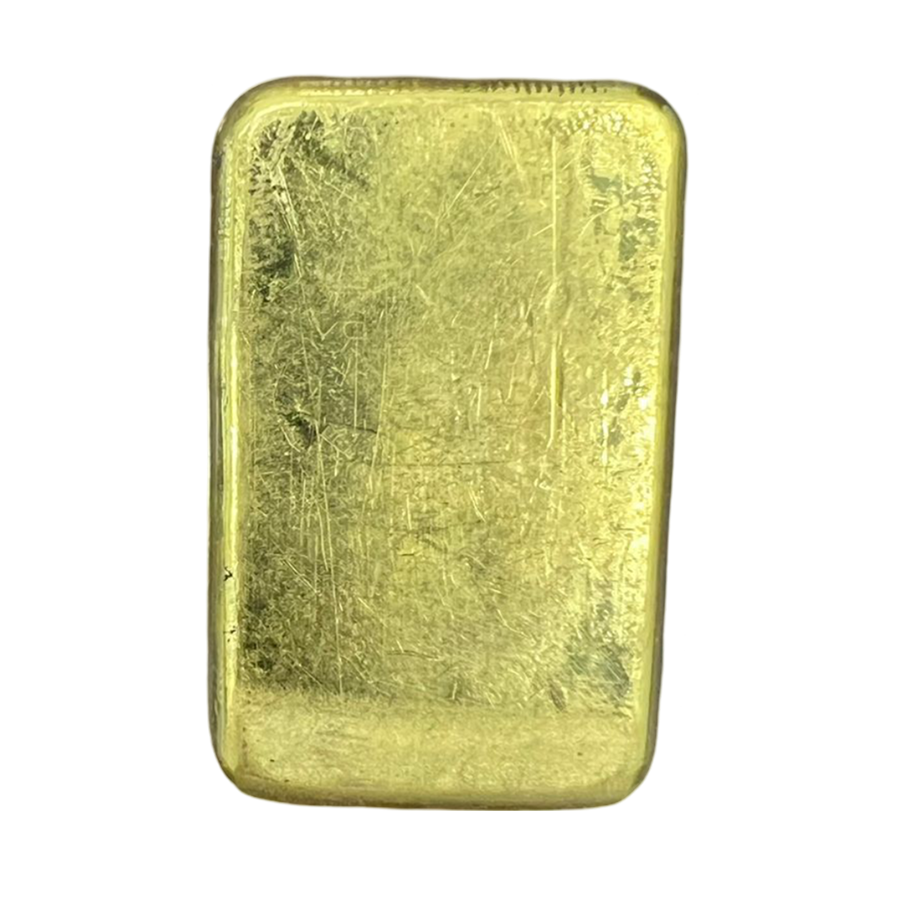 100 gram 0.999 Fine Gold Cast Bar - RG Refinery, UAE - Image 2