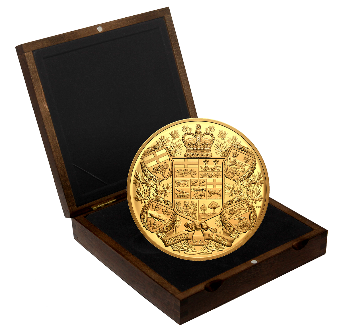 1 Kilogram Pure Gold Coin - Archival Treasures: 1912 Heraldic Design - Image 3