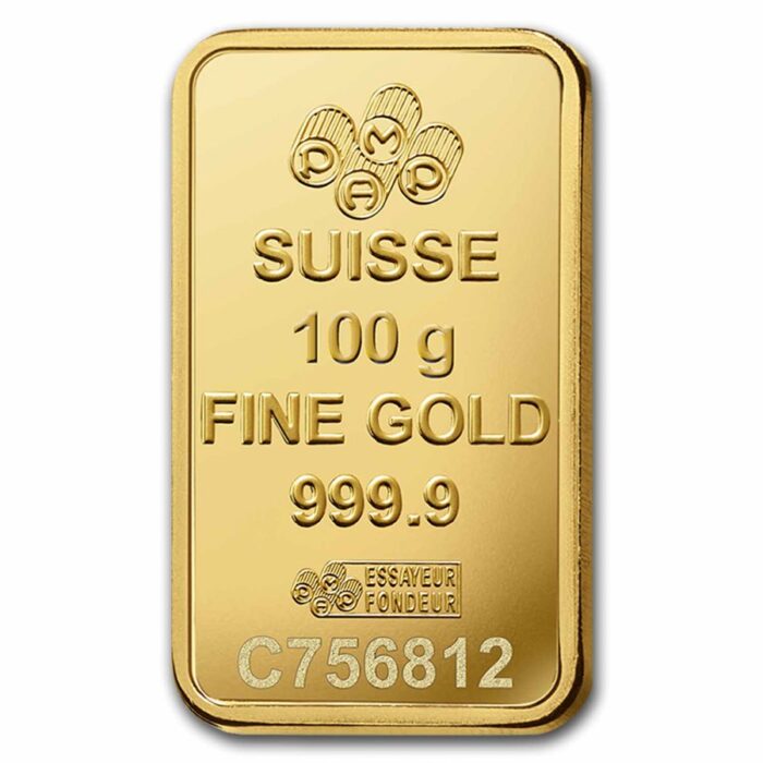 100 gram PAMP Pure Gold Rosa Bar (BU) - Image 4