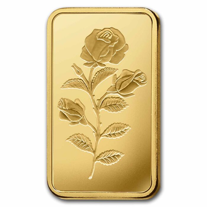 100 gram PAMP Pure Gold Rosa Bar (BU) - Image 3