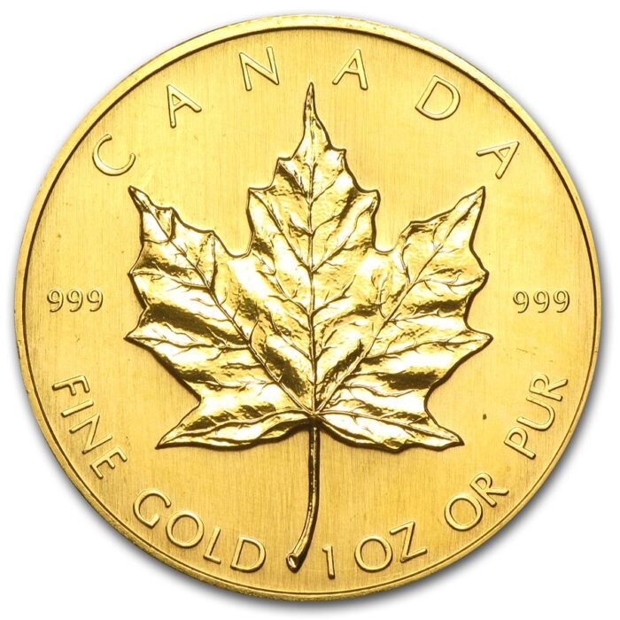 1982 1 oz Canadian Gold Maple Leaf Coin