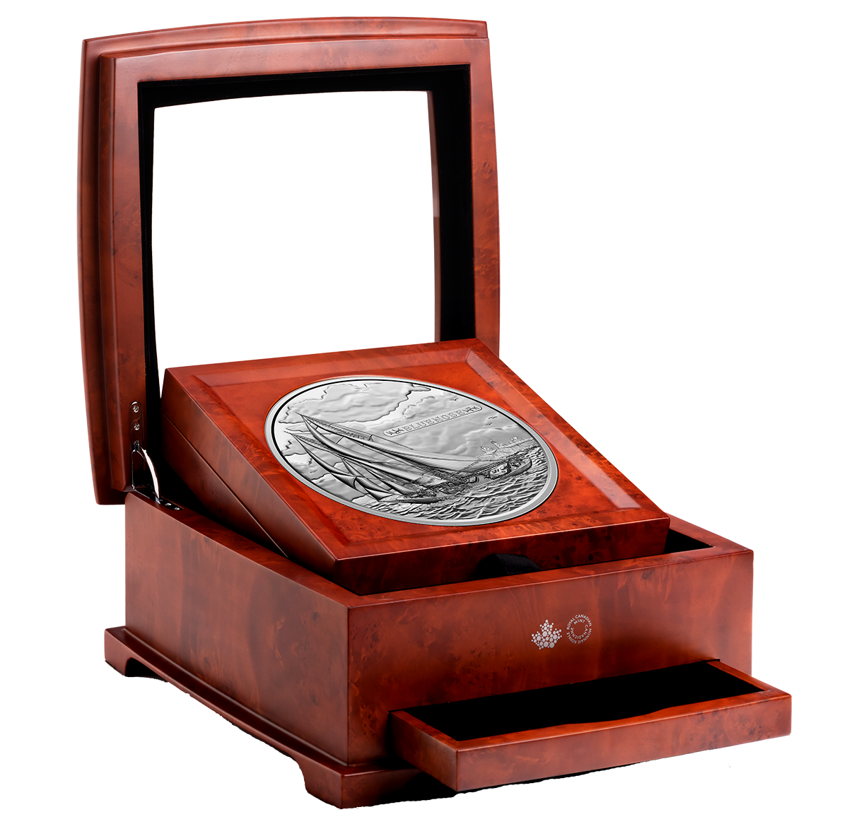 2021 Five Kilogram Pure Silver Coin – Bluenose - Image 4