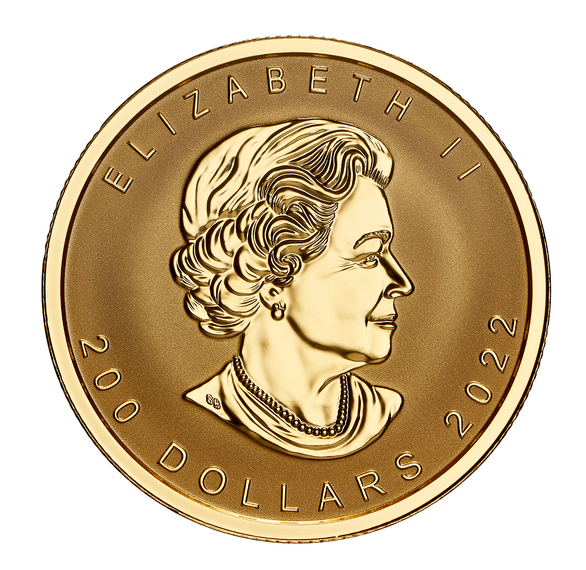 2022 Pure Gold 1 oz Coin – Ultra-High Relief Gold Maple Leaf - Image 4